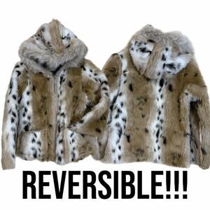 The Original Arizona Reversible Animal Print Jacket Size 10/12